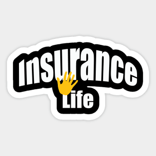 insurance life Sticker